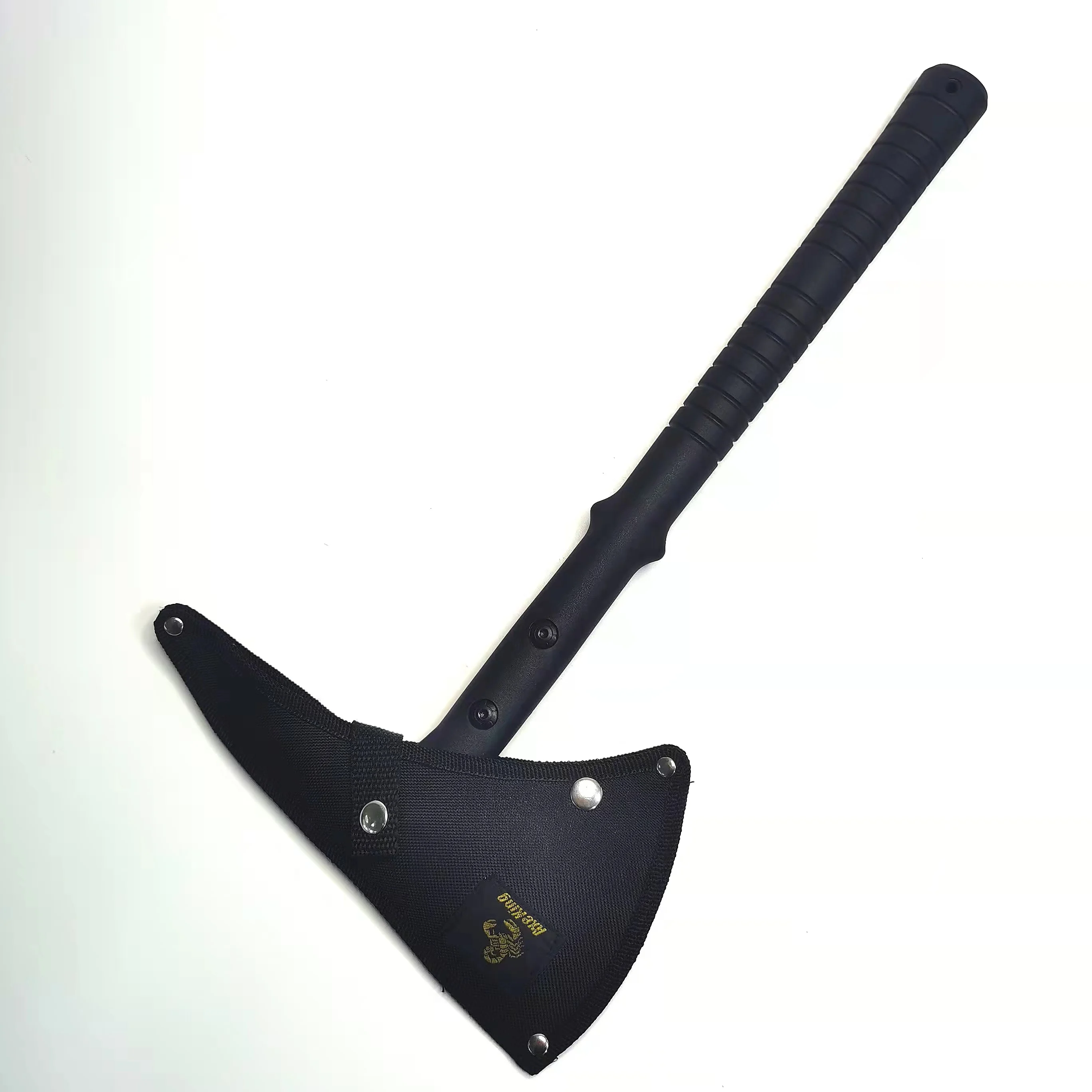 hot selling stainless Steel  Camping Axe Splitting Maul Survival Hatchet with Fiberglass Handle