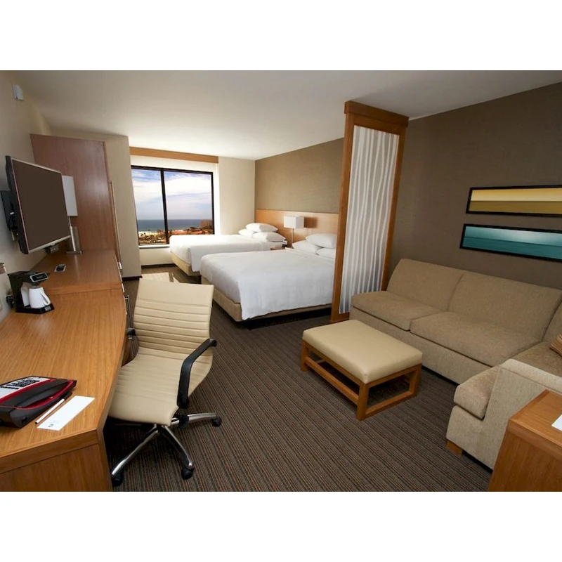 Hyatt hotel wooden furniture set high quality intercontinental hotel furniture bedroom set