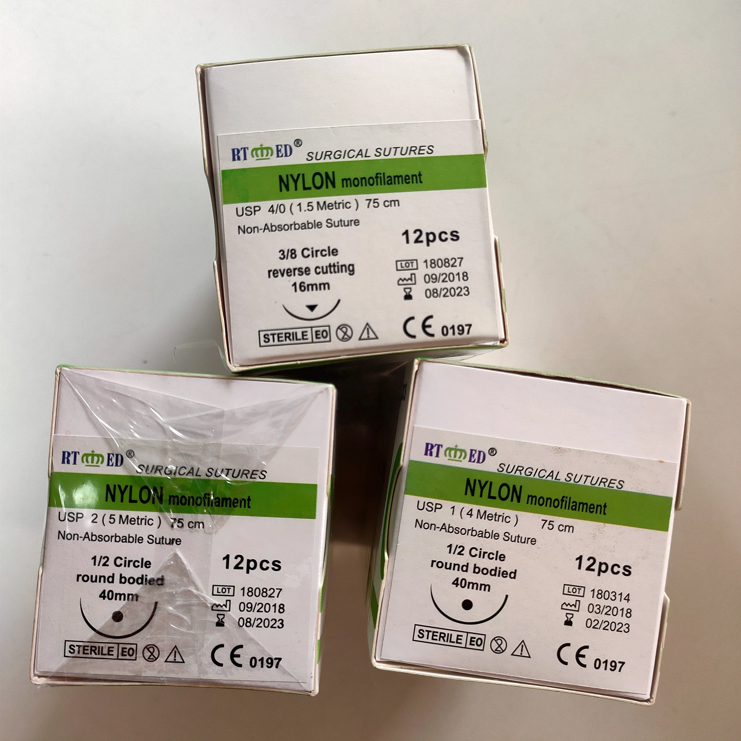 Black Nylon usp 9/0,, monofilament, good quality,factory price with CE& ISO