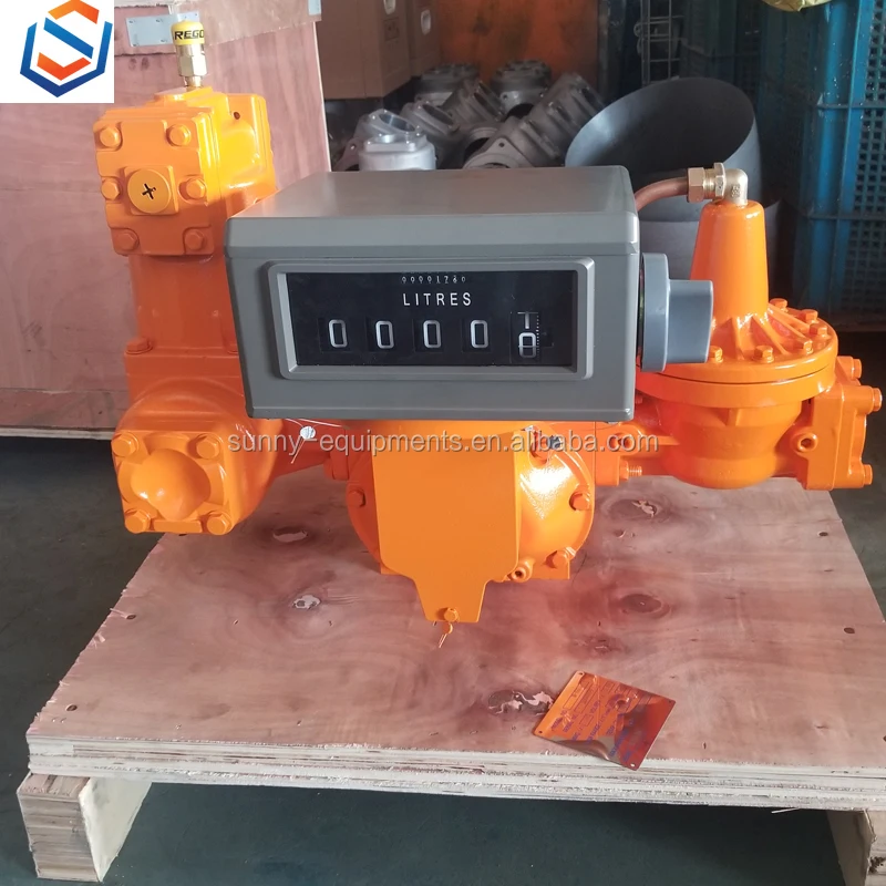 Заводская цена механический расходомер топлива с положительным