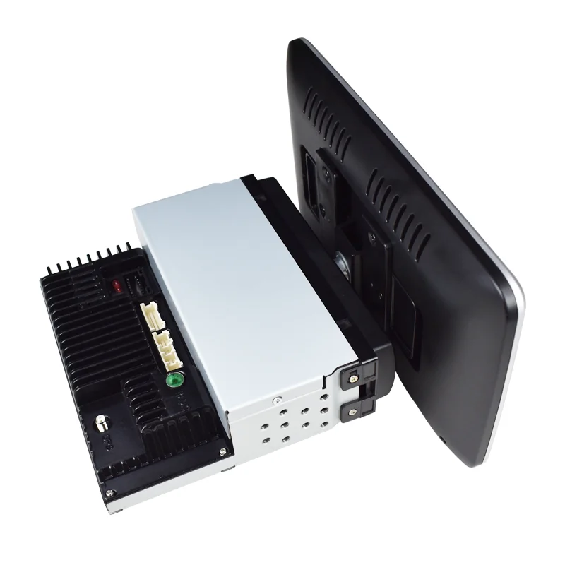 Выдвижной экран автомобильный dvd 1/16G 10,1 дюймов навигация 1 din in-dash