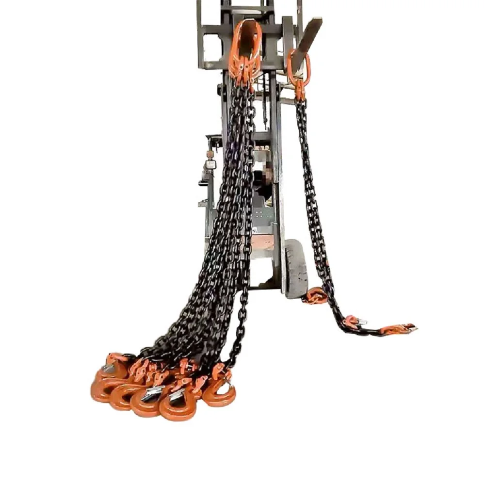 Chinese Supply Alloy Steel Black Galvanized Chain for Engineering Lifting