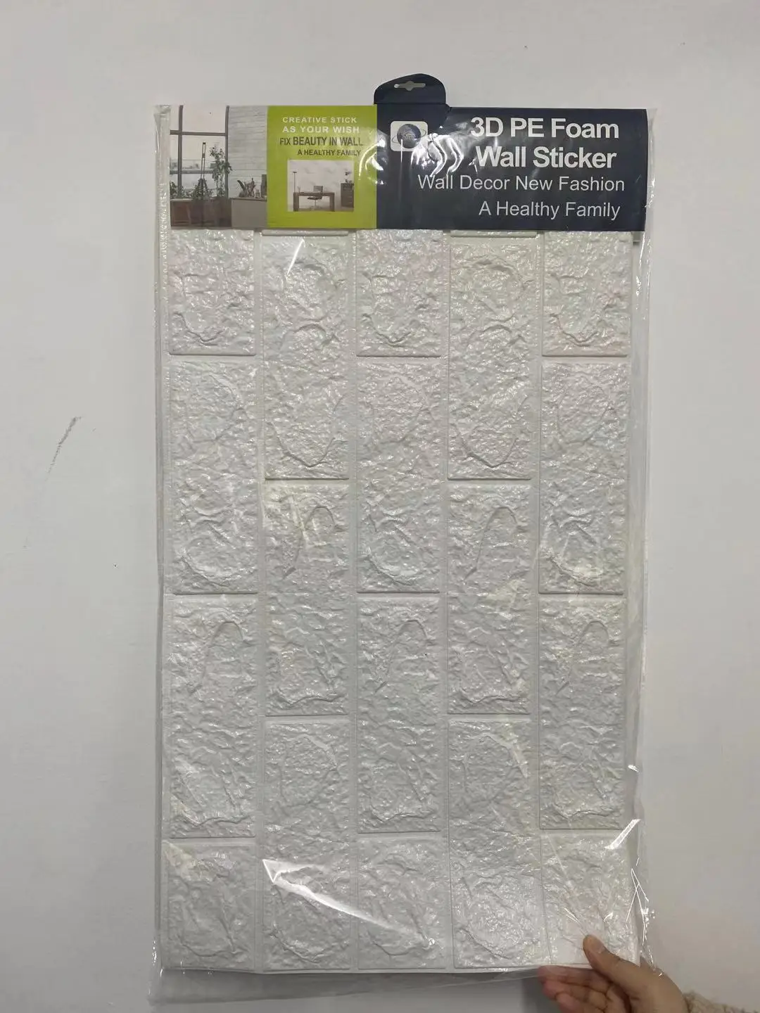  Brick Wall Sticker for Interior Children Bedroom Decoration home & hotel 3D Foam