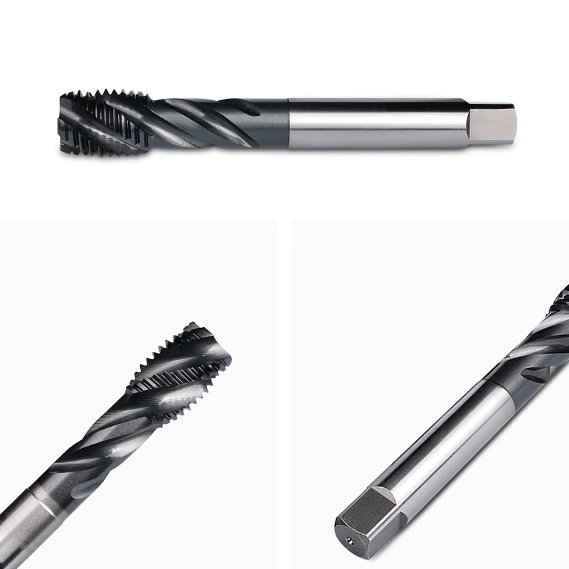 M2-M24 Thread Tap Turning Tool CNC Machine Carbide Thread Taps Cutter High Precision Lathe HSS Helical Tapping