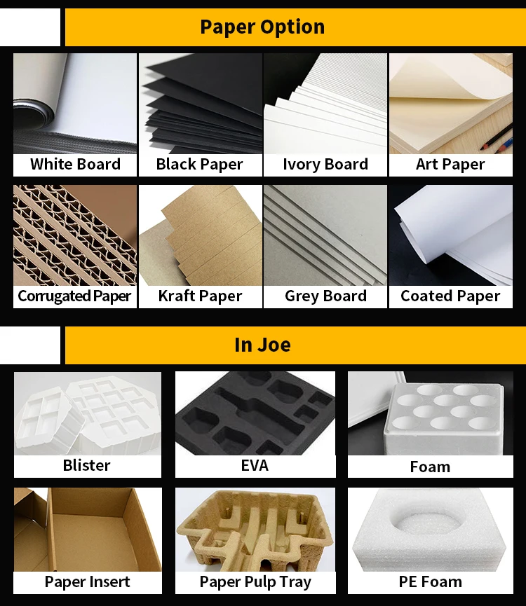 Custom luxury retail presentation product USB flash drive gift packaging box with foam insert