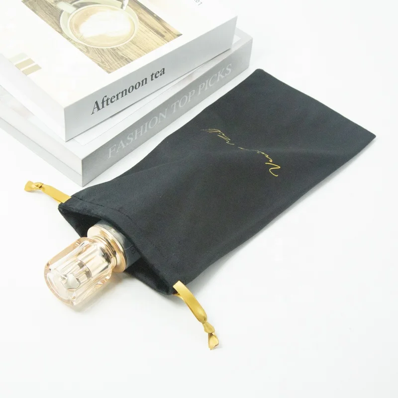 Маленькая черная Роскошная мягкая бархатная помада с принтом логотипа на заказ