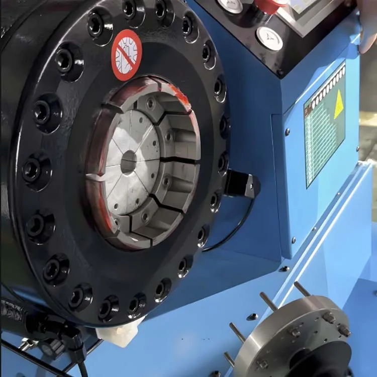 High Pressure Hydraulic Flexible Air Conditioner Rubber Hose Pipe Crimping Machine