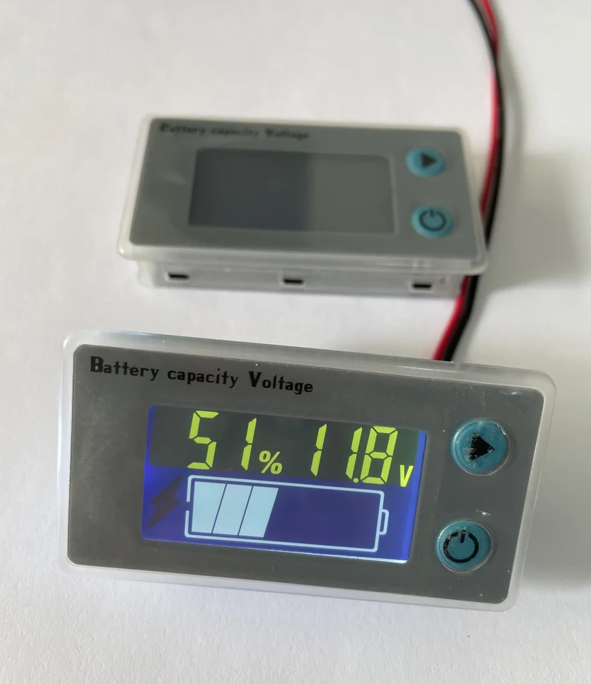 Colorful battery capacity indicator 10-100v suitable for Lithium lead acid lithium iron phosphate nickel metal hydride
