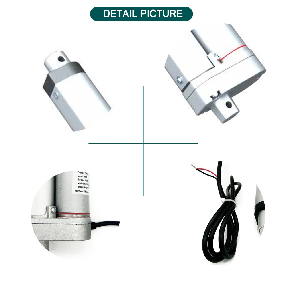 BringSmart 100mm SRA 12v dc motor 48v micro electric waterproof for various Window in ventlight exhaust smoke linear actuator