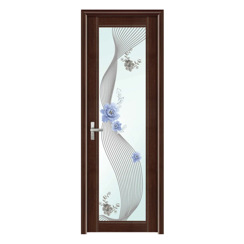 New Modern Design PVC  Door For Bathroom