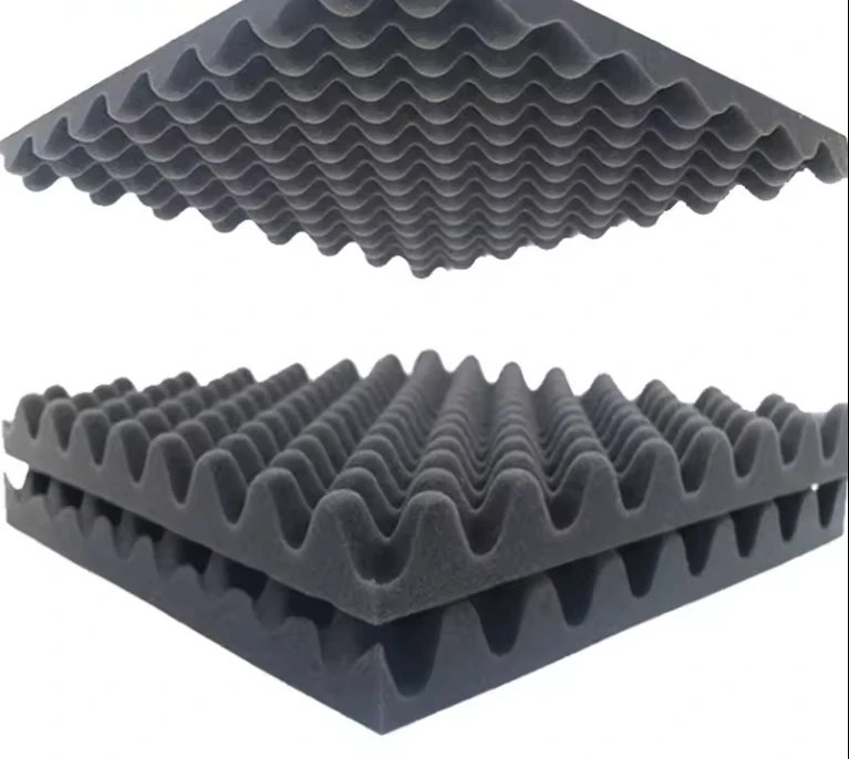 China Manufacturer Insulation Egg Acoustic Foam Sound Absorption Foam Sound Absorbers Soundproof Materials for Studio Acoustic