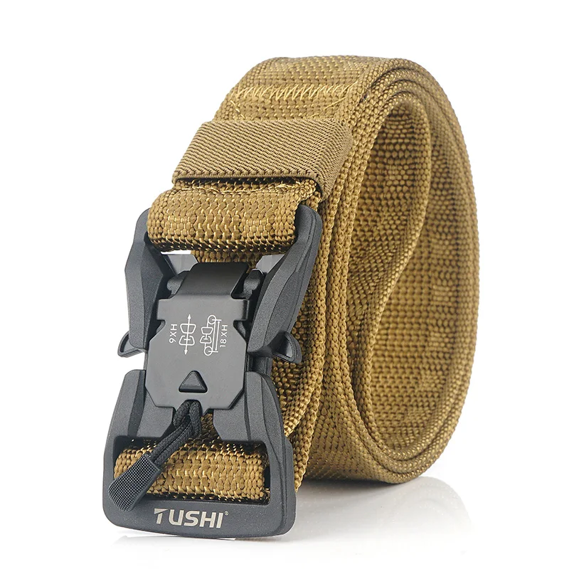  Устойчивые к ультрафиолетовым лучам ежедневно нейлон Heavy Duty регулируемые лямки военный тактический армейский ремень с быстроразъемной