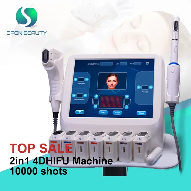 5d hifu 12 lines 2 in 1 portable 3d 7D hifu machine liposonics vaginal hifu body portable ultrasould Vmax vaginal machine1