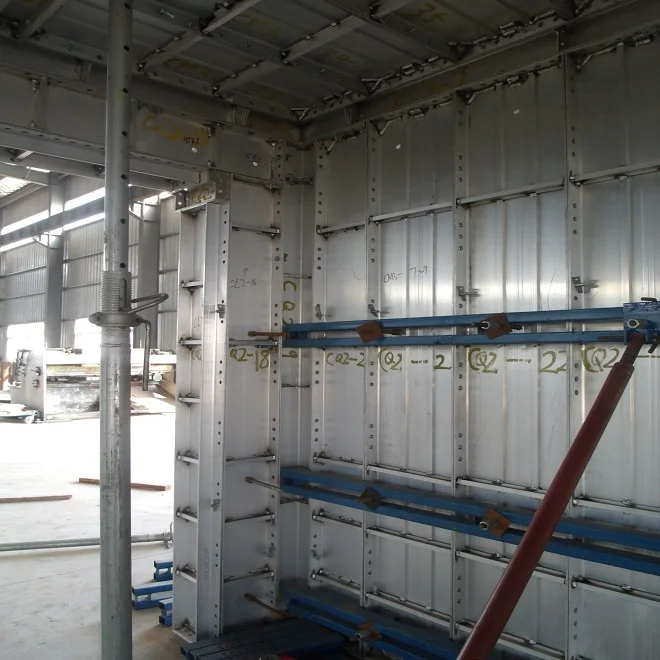 ADTO Factory One-time Pouring Reusable 6061-t6 Aluminum Alloy Aluminum Formwork Concrete Forms for Construction