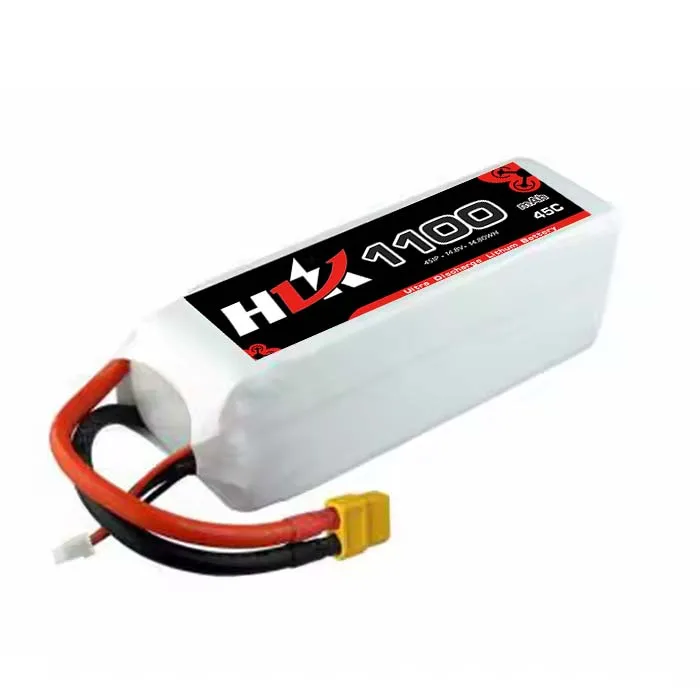 HLK Лидер продаж 1300 мАч 45C 4S lipo батарея для FPV литиевая аккумуляторная перезаряжаемая