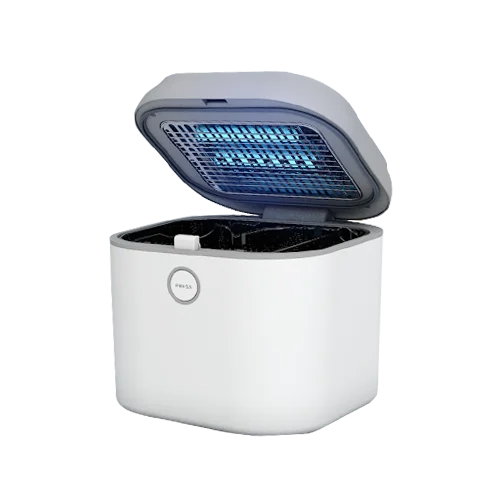 China wholesale mini cabinet bottle fashion small round design book food uv c portable first years sterilizer