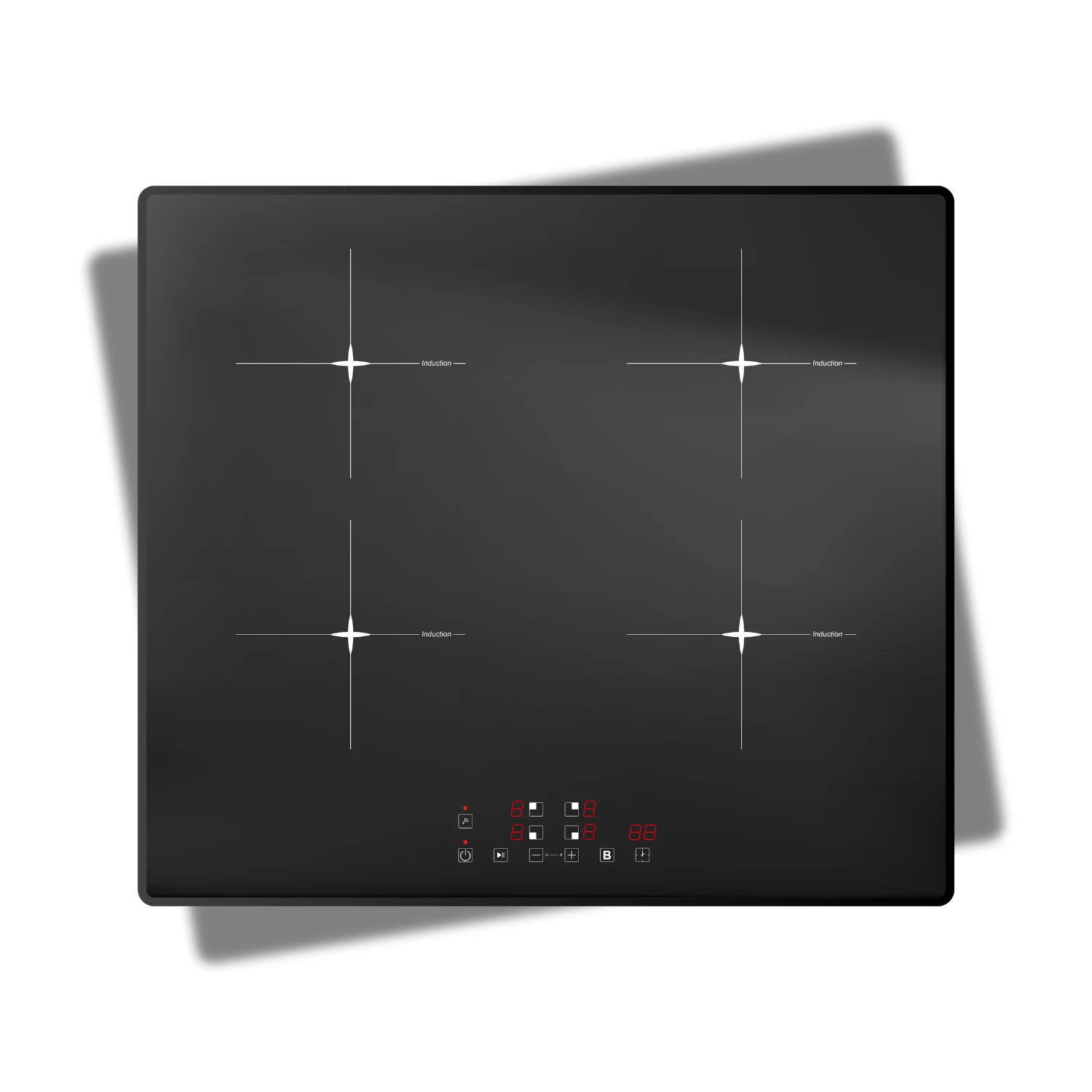 Best Seller 8000W 4 Burner 4 Heads Magnetic Induction Stove Cooktop Induction Cooker
