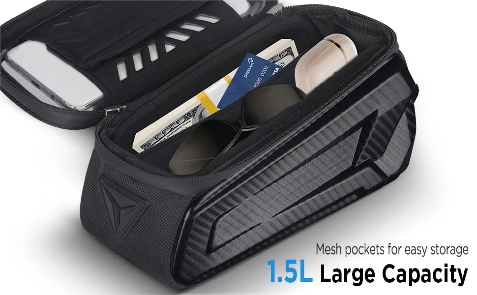 Водонепроницаемая велосипедная Рамка передняя трубка держатель телефона MTB Аксессуары для шоссейного велосипеда с удобной велосипедной сумкой