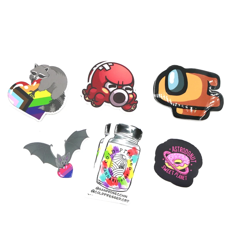 Custom Die Cut Magnetic Vehicle Bumper Magnet Removable Sign Sticker Bumper Car Logo Decal Sticker