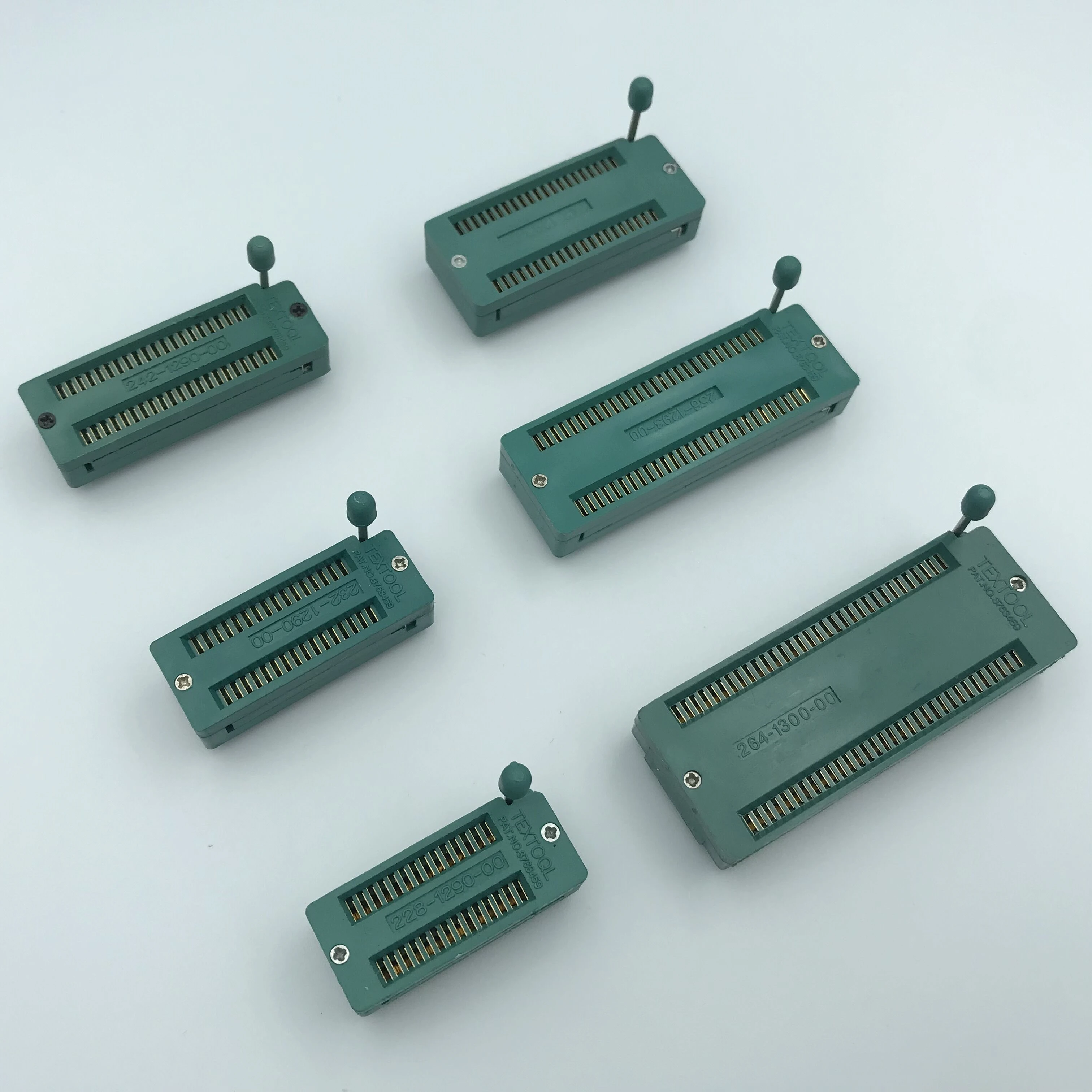 1.778mm 28pin 32pin 44pin 56pin 64pin gold plated shrink zif socket connector