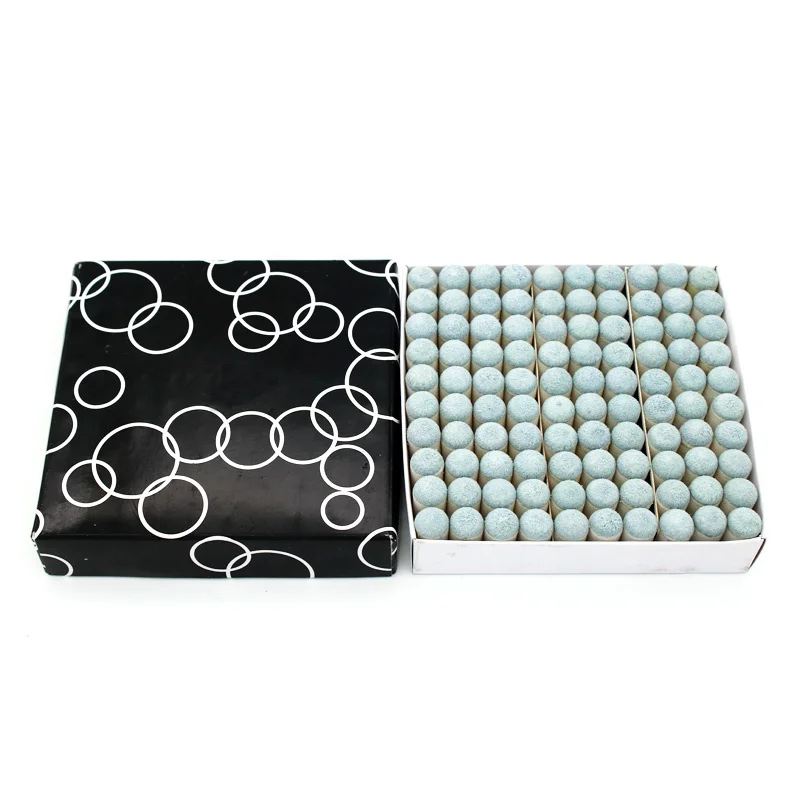 Set of 100 Pieces Billiard Pool Cue Tip Slip On Cue Tips 11mm 12mm 13 mm Option