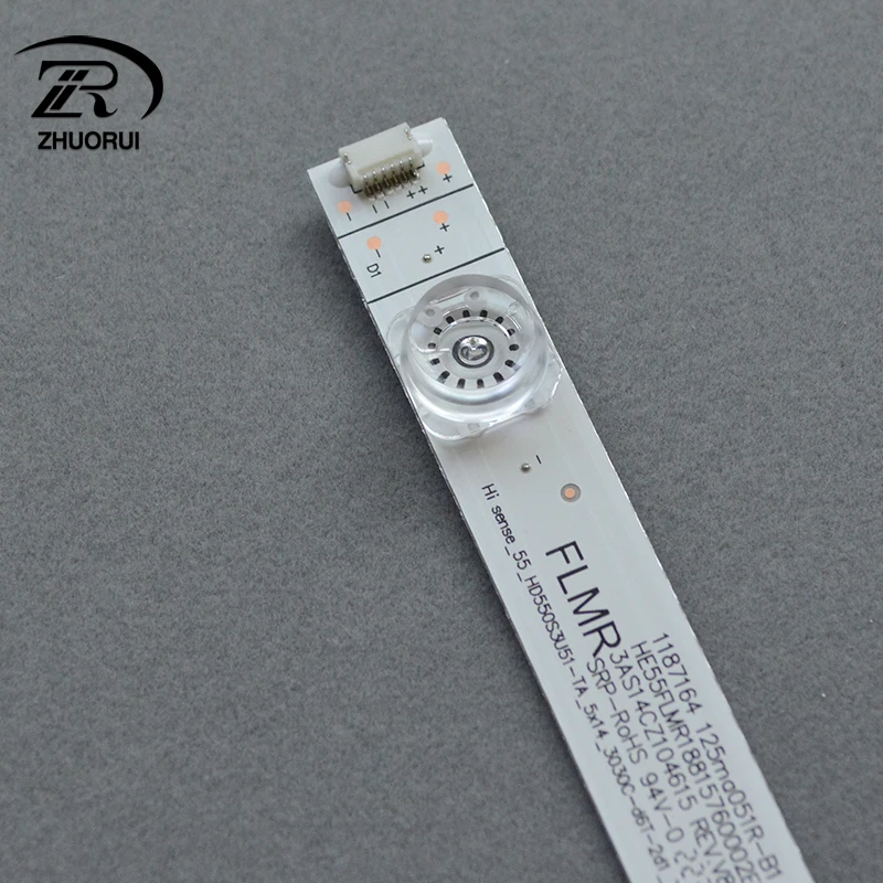ZR-C1680 14LED Tv Backlight Strip Bar Hisense H55A6500 H55A6500UK H55AE6400  _55_HD550S3U51-TA_5X14_3030C-Dt-2d1_7