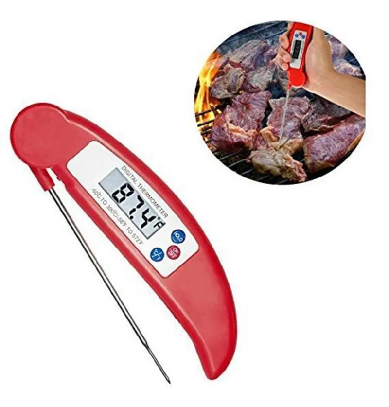 Digital Thermometer Food Meat Cooking Thermometer Kitchen Tools BBQ Grill Smoker Instant Read Thermometer for Kitchen