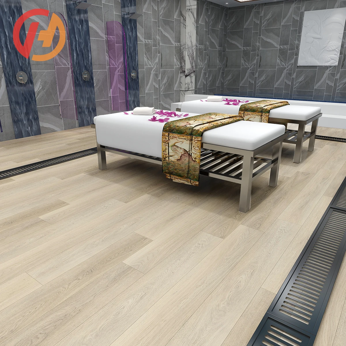 
Price better quality flooring pvc floor click top grade woven vinyl plastic carpet 