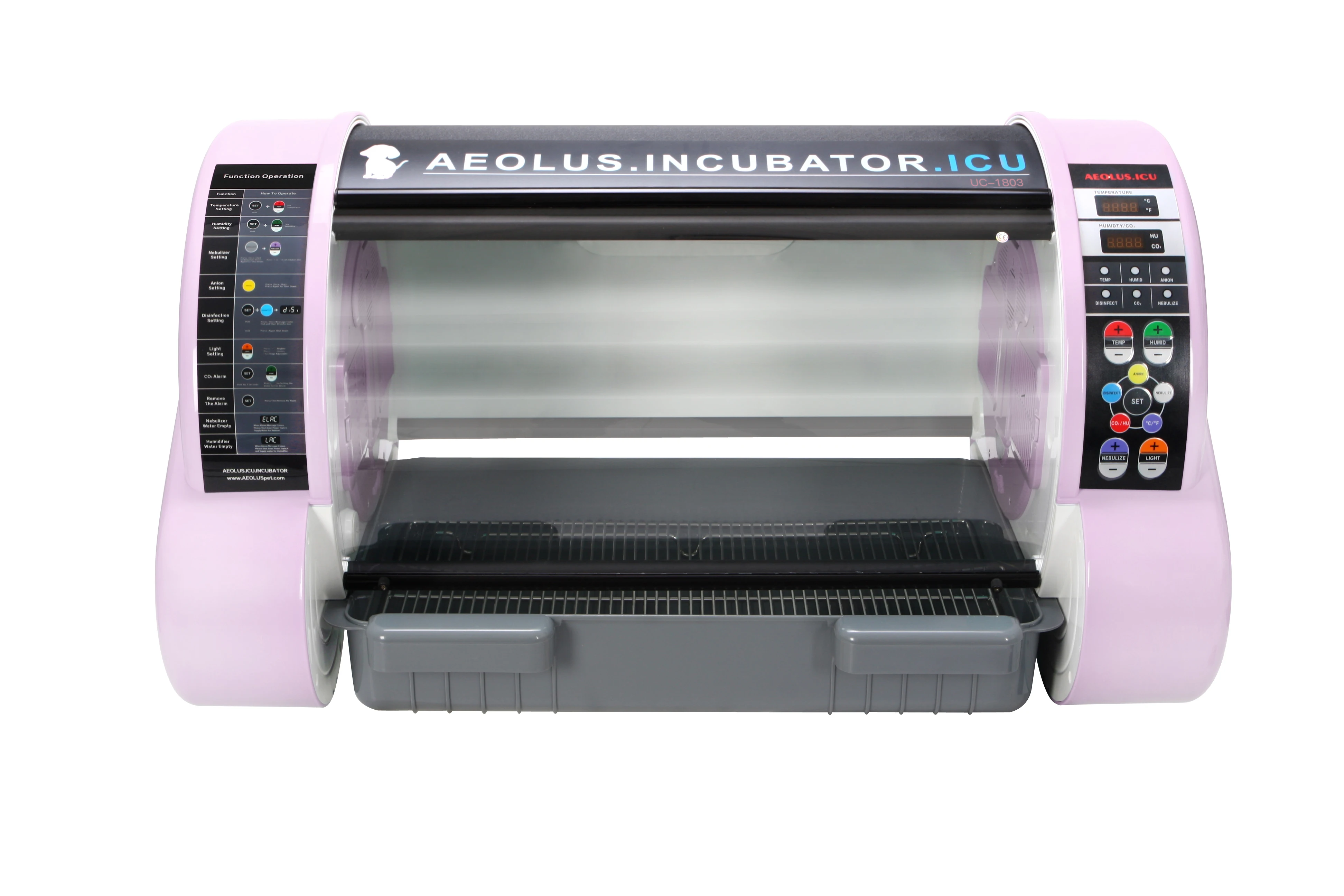 Pet Incubator Puppy Box Intensive Care Unit Puppy Dog Incubator for Sale Unidad de Cuidados Intensivos