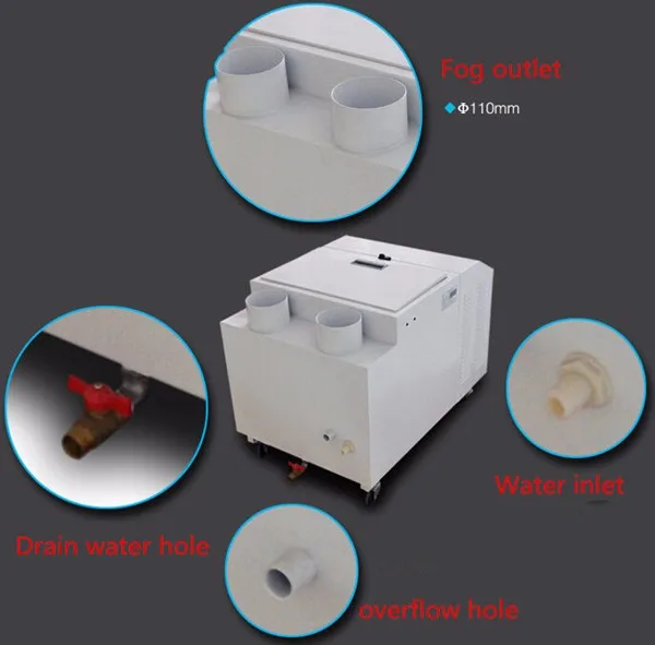 Промышленный увлажнитель для коммерческого склада