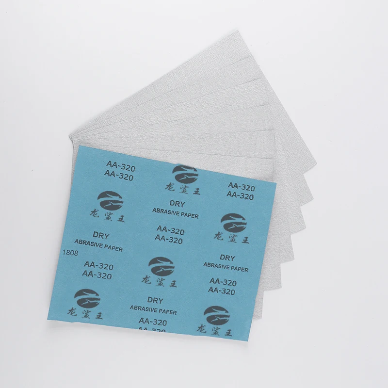 Wet And Dry Sand Paper super coating calcined aluminum oxide Waterproof paper for wood furniture and metal