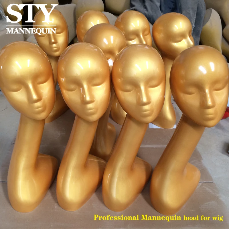 mannequin for wig display Hot Sale mannequin for jewelry wig display Realistic Female mannequin head