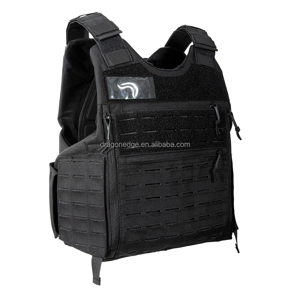 SPARK TAC Laser Cut Velcro outdoor safety defense equipment personal  Protective Training Tactical Vest