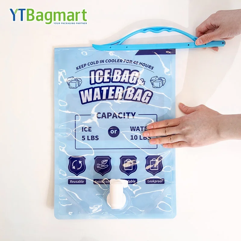 Portable Drinking Camp Cooking Picnic BBQ Collapsible Water Bag Outdoor Water Container Bag