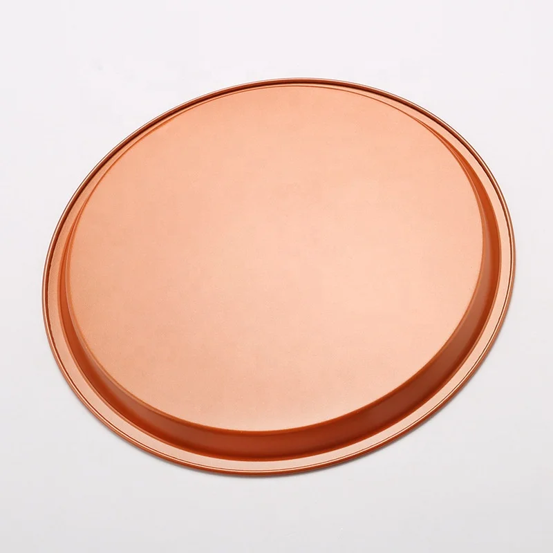 High Quality Copper Crisper Tray Non Stick Cookie Sheet Tray And Air Fry Mesh Basket Set