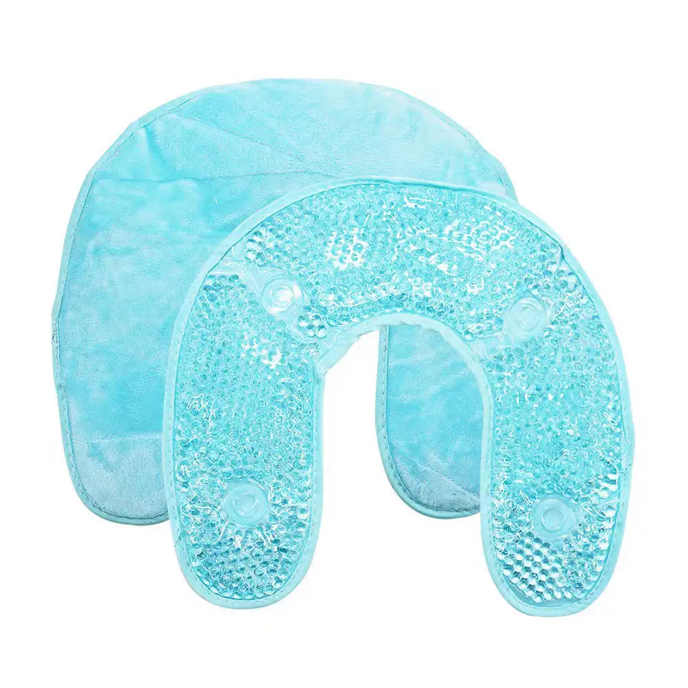 OEM Reusable Neck Shoulder Wrap Gel Cold Pack For Neck Pain Relief With Strap