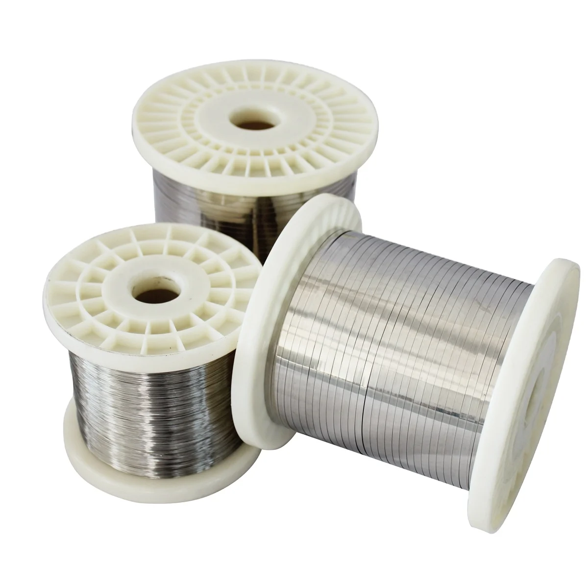 Various Size Nichrome Wire Cr20Ni35 Heat Flat Wire For Household Appliances