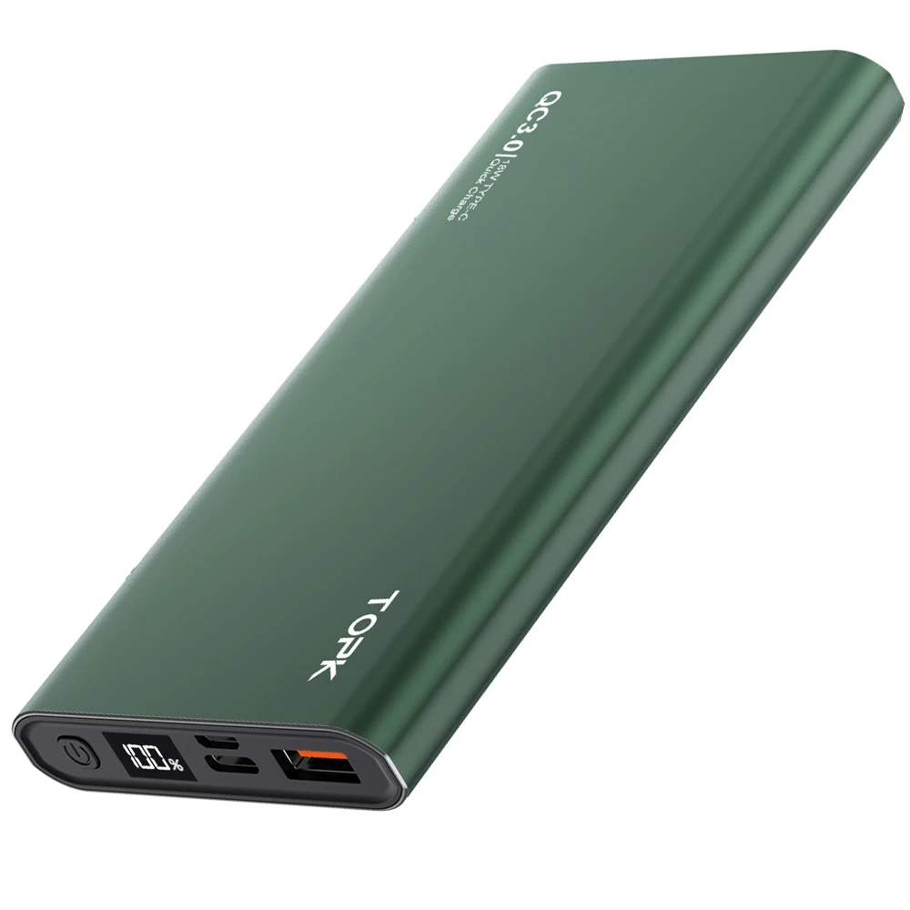 
TOPK I1006 Power Banks 10000mah Dual Usb Portable Battery Charger Slim Mini PowerBank 