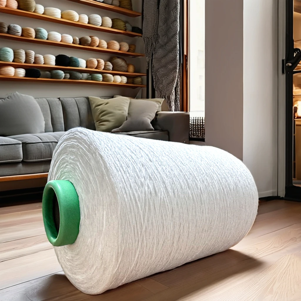 Mass market 100% polyester hand woven recycled chenille yarn machine woven recycled yarn fancy yarn