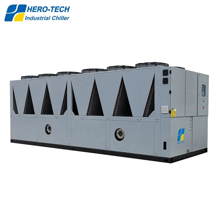 120hp -30C  90.4kw glycol water air cooled screw water chiller