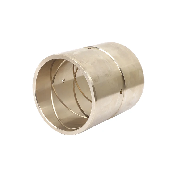 
Heat Treatment Custom Straight Brass Copper Sleeve Bearing Bushing For Excavator 