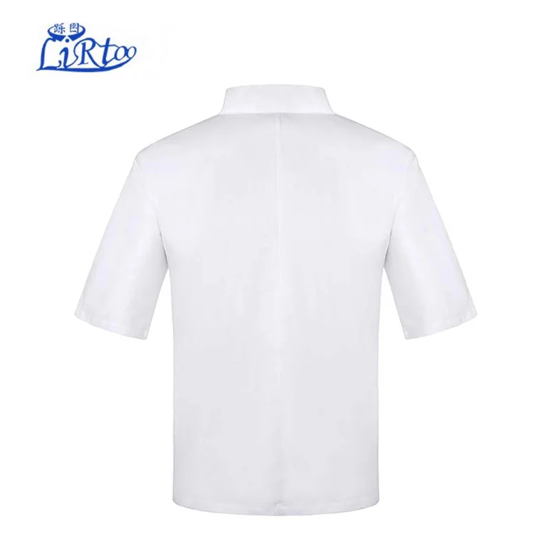 Japanese 3/4 Sleeve Chef Coat Men and Women Summer Sushi Restaurant Kimono Chef Waiter Work Uniform