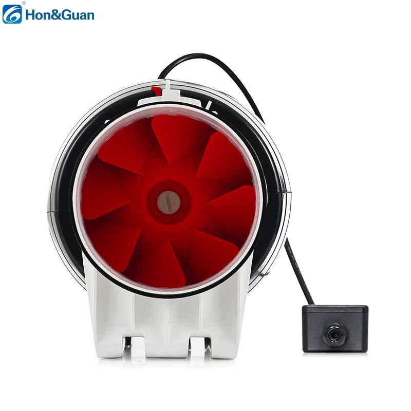 HVAC exhaust blower fan inline 6 inch inline duct ventilation fan for grow tent