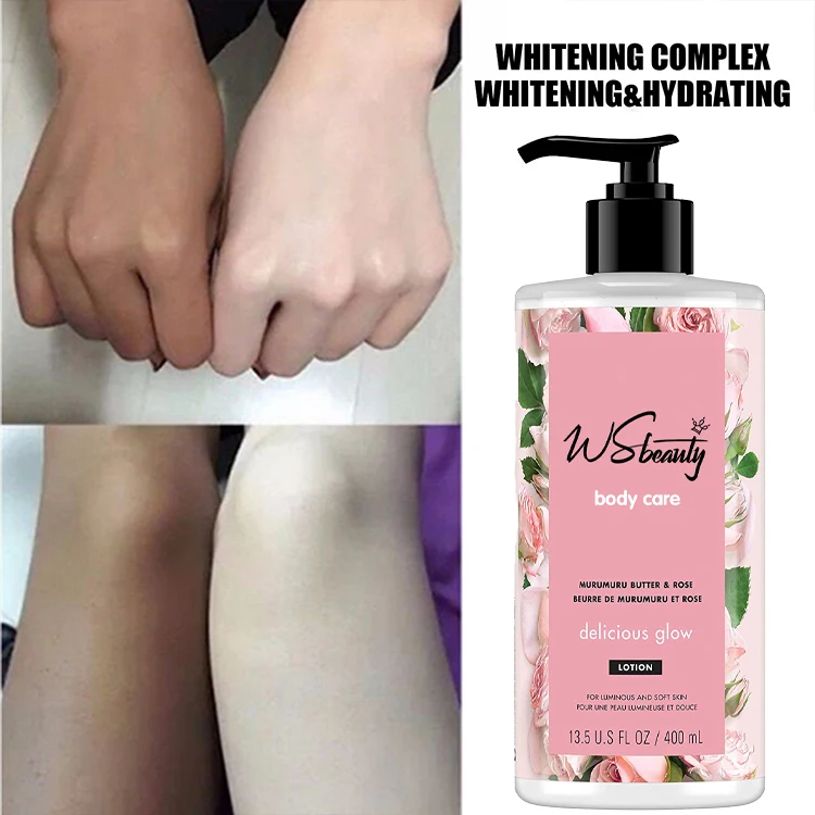 Private Label Hand And Body Care Cream Petal Natural Organic Moisturizing Lightening Flower Whitening Body Lotion