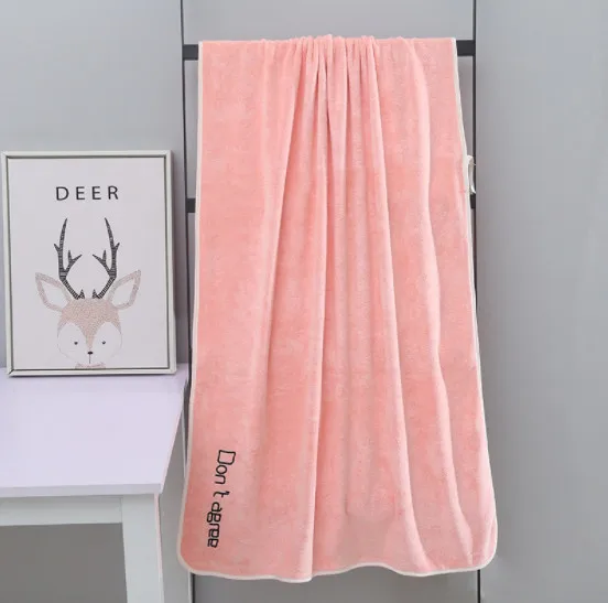 girls bath towel coral velvet bath towe