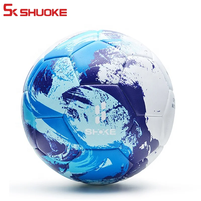 Best Quality Personalized Rubber Bladder Solid Color standard soccer ball