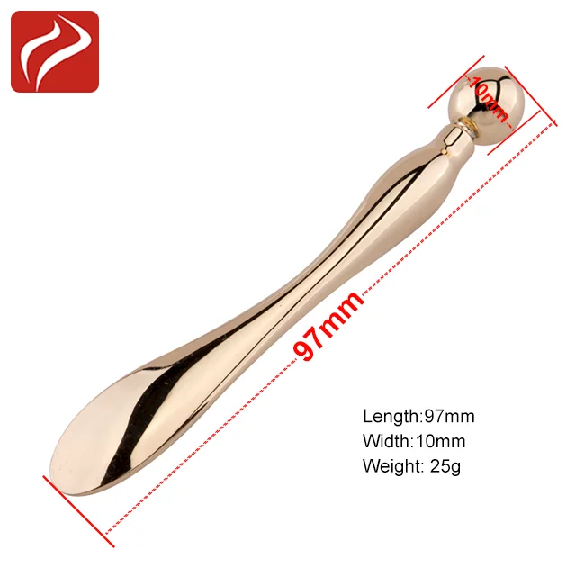 
Eye Cream Massage Spatula Double Ended Mini Metal Beauty Massage Spoon 