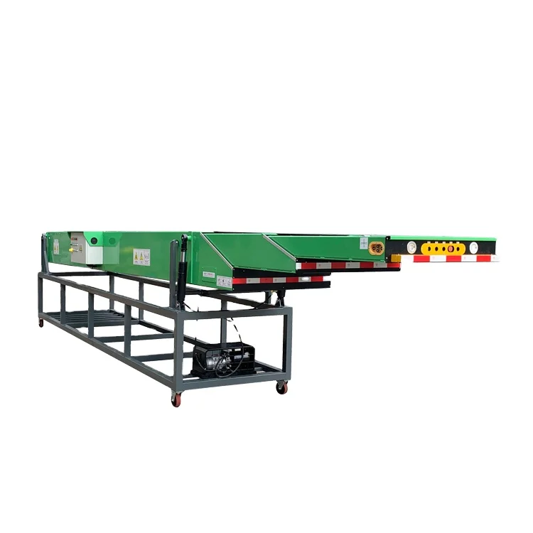 Telescopic Belt Conveyors Heavy Box Bags Truck Loading Unloading Retractable Telescope Conveyor with CE