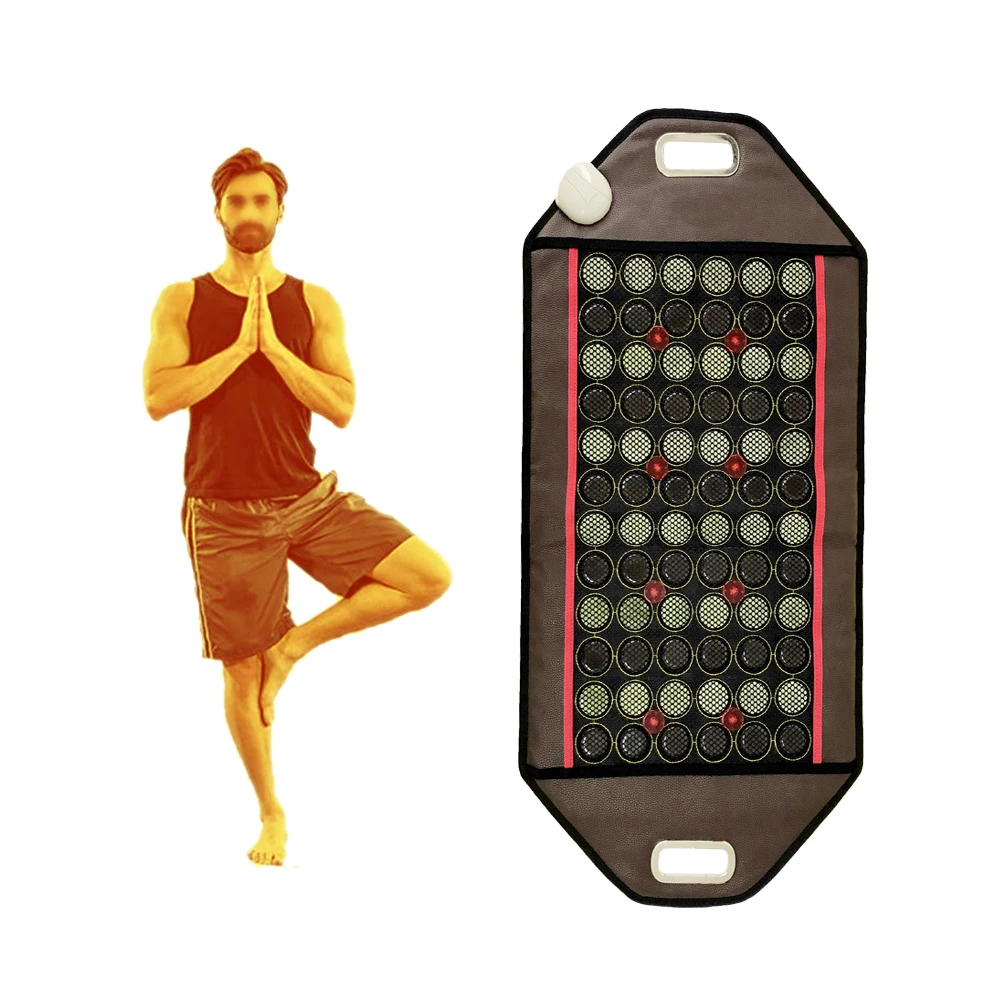 European style korean jade tourmaline mattress price electrical thermal photon mat wholesale infrared heating pads