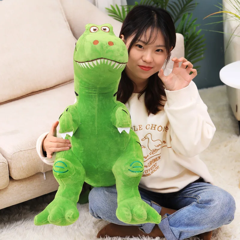 
55cm Super Soft Fabric Dinosaur Doll Hand Puppet Customized Stuffed Toy Dinosaurs 
